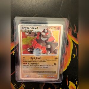 Rhyperior Lv. X Holo Pokémon Card